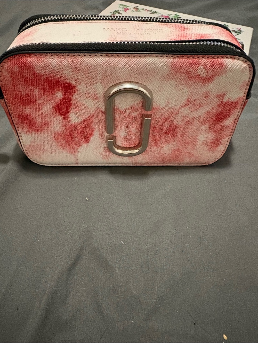 Marc Jacobs Pink Tie-Dye Crossbody